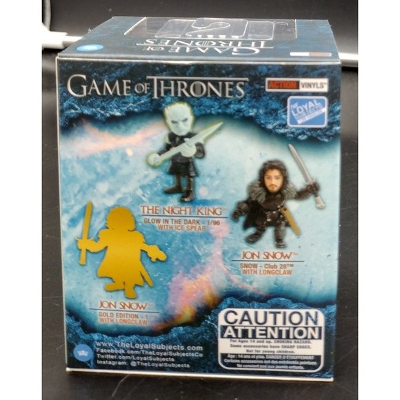 Game of Thrones The Loyal Subjects Figure Lot Jon Snow Jaime Tyrion Lannister - Picture 8 of 8